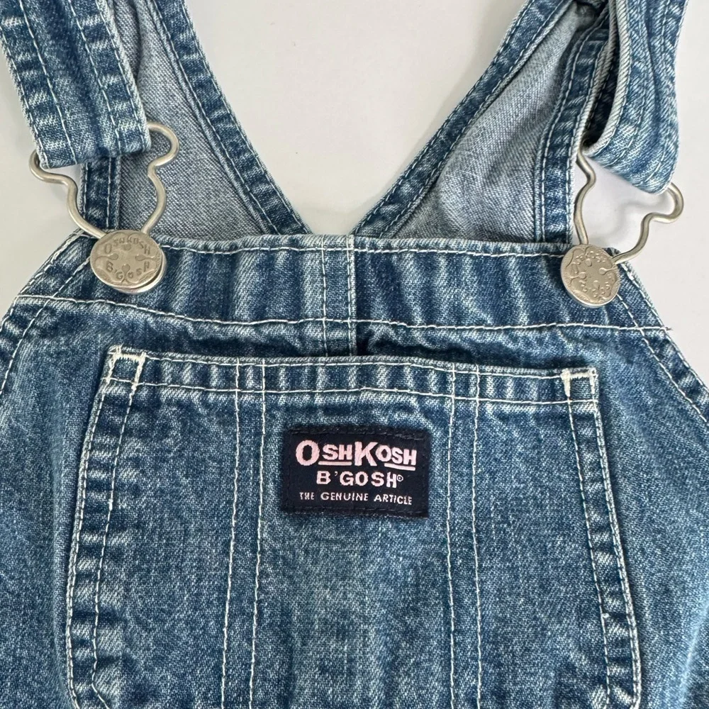 OshKosh B’gosh Girl Denim Overalls Size 3T